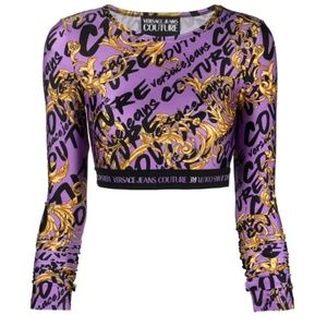 Versace Couture Crop Top